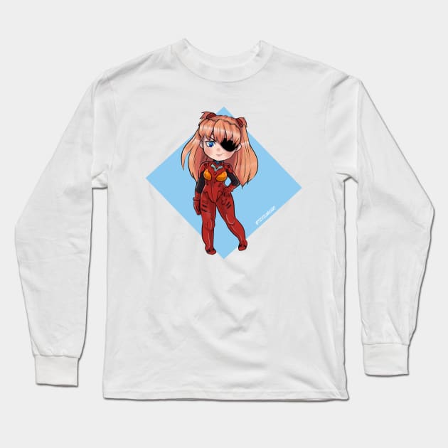 asuka chibi Long Sleeve T-Shirt by tizy